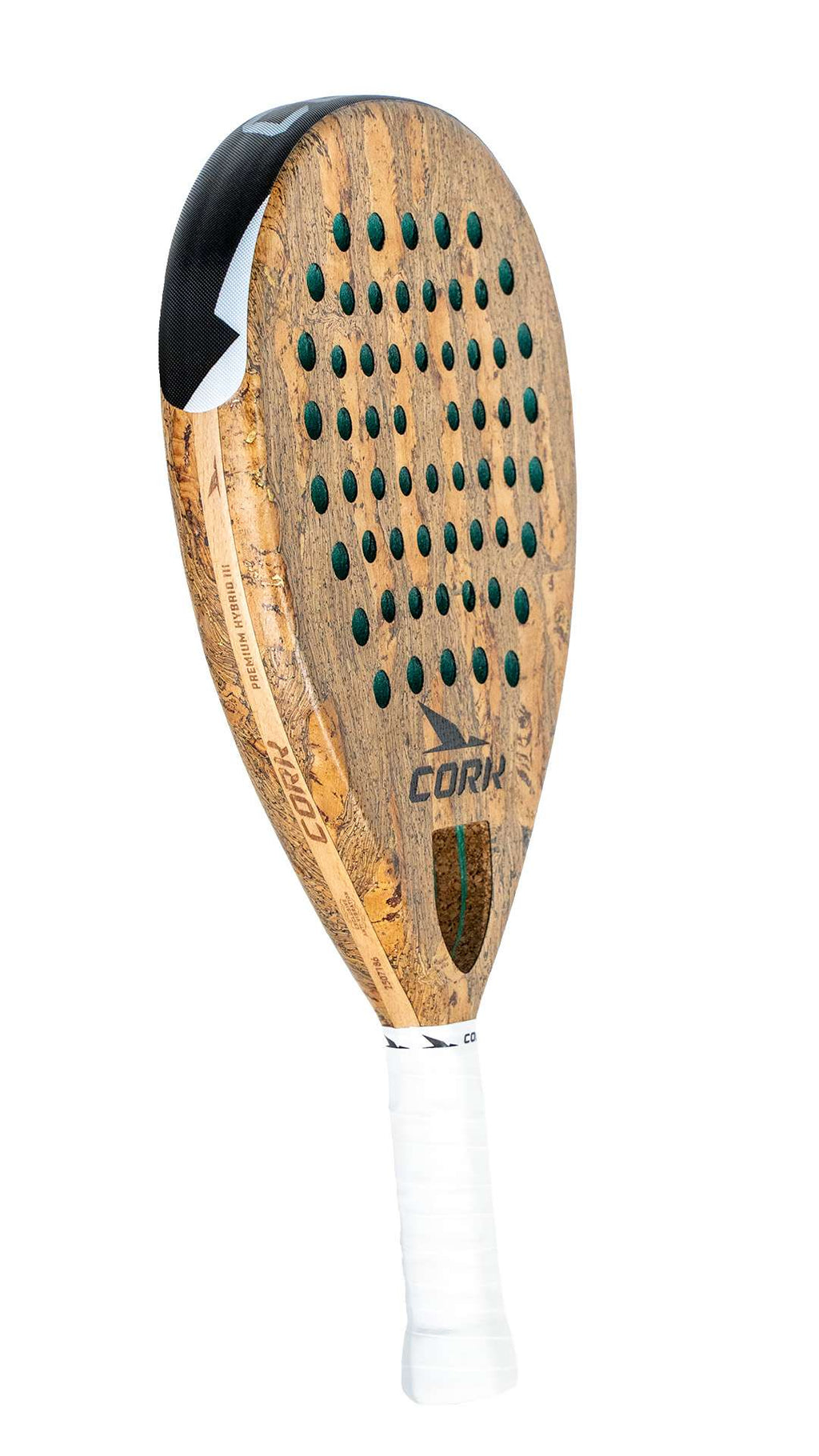 Cork Padel Racket Premium Hybrid III + FREE Thermobag