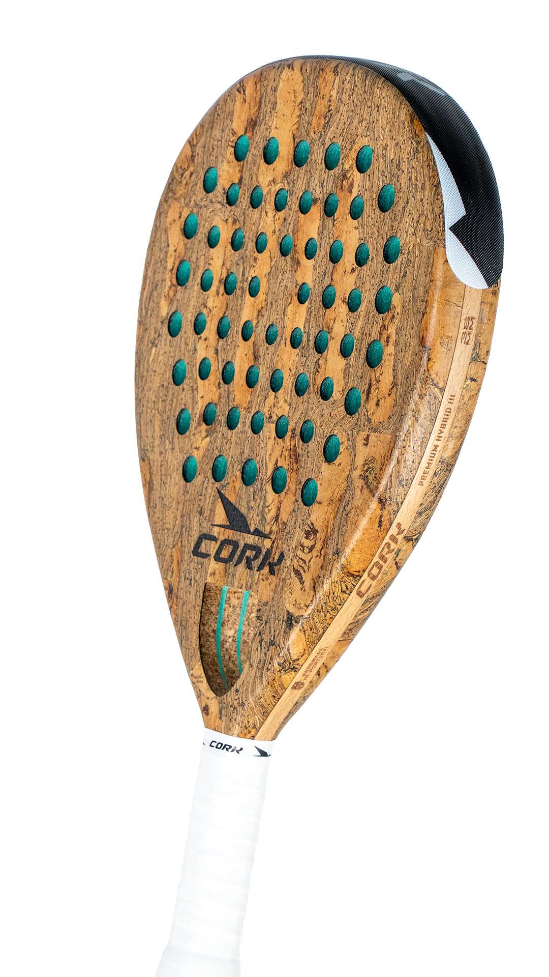 Cork Padel Racket Premium Hybrid III + FREE Thermobag