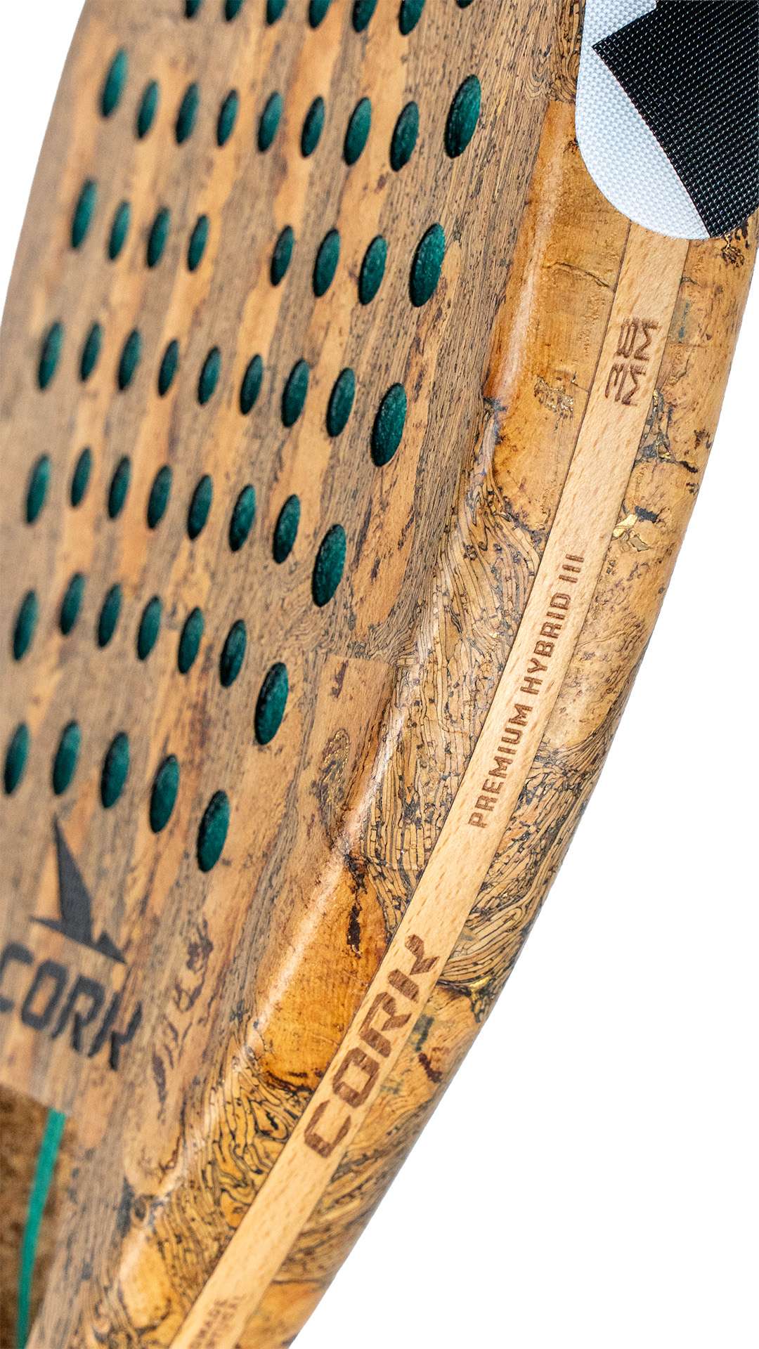 Cork Padel Racket Premium Hybrid III + FREE Thermobag