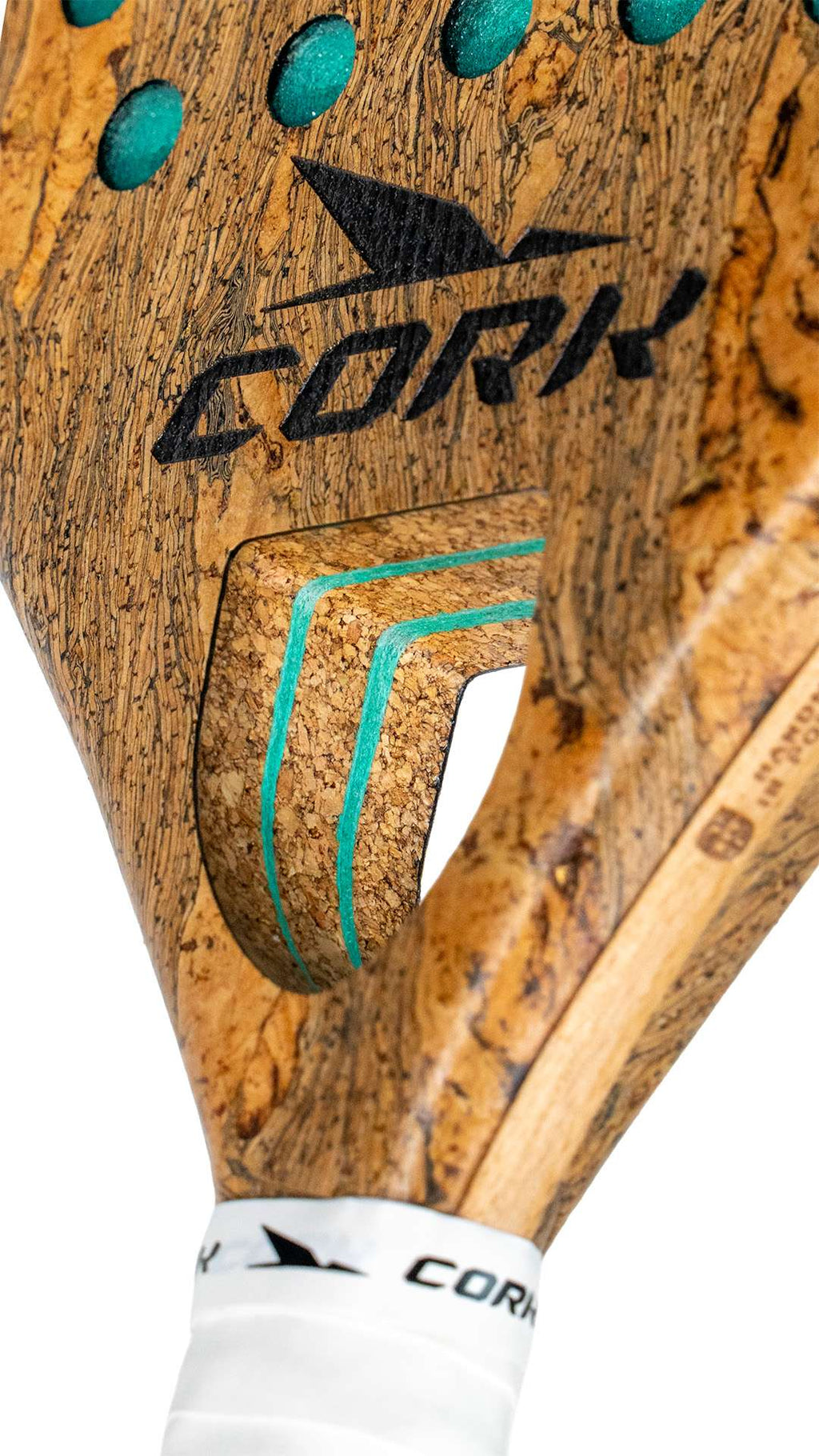 Cork Padel Racket Premium Power III + FREE Thermobag