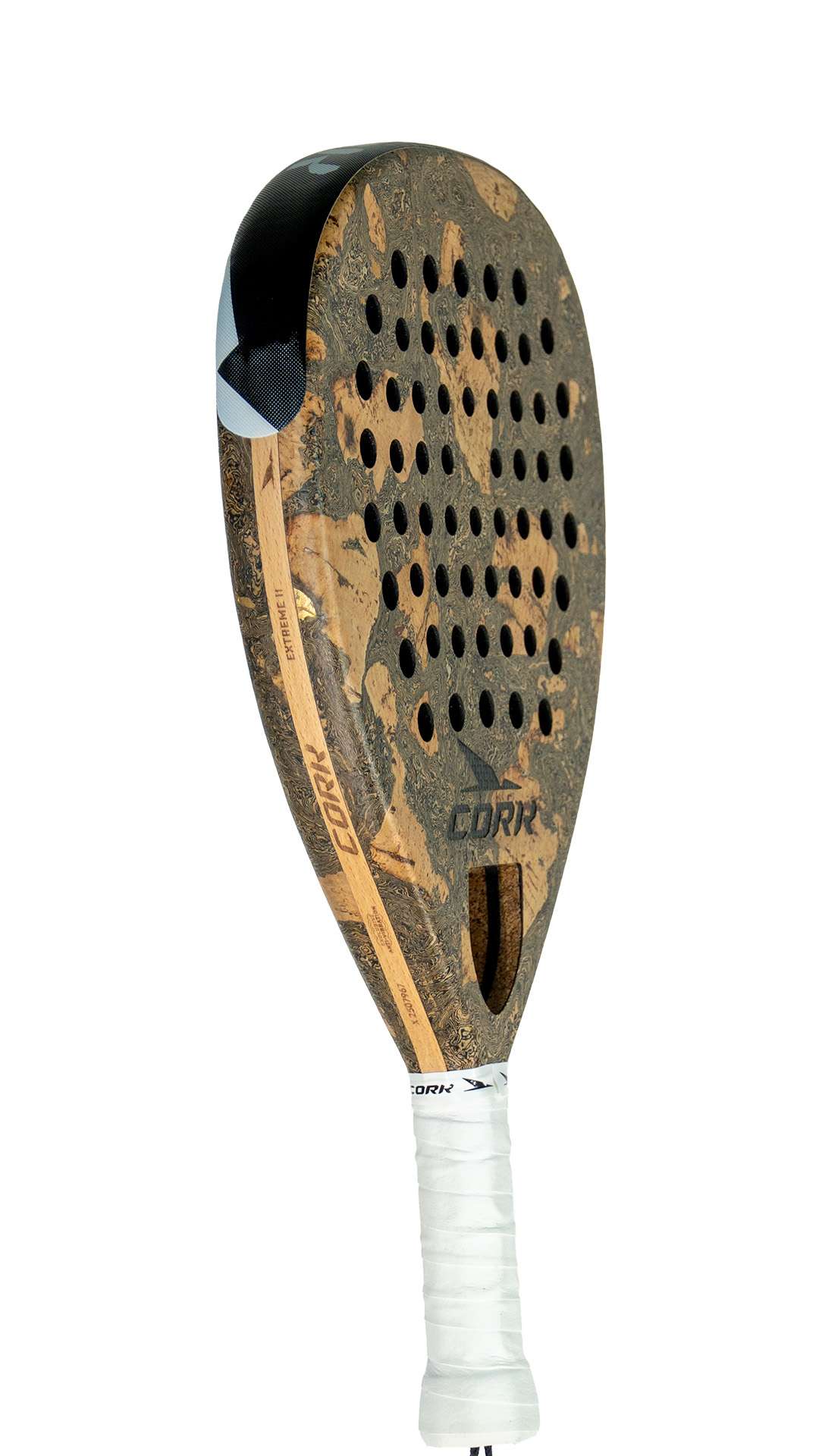 Cork Padel Racket Extreme Black II + FREE Thermobag