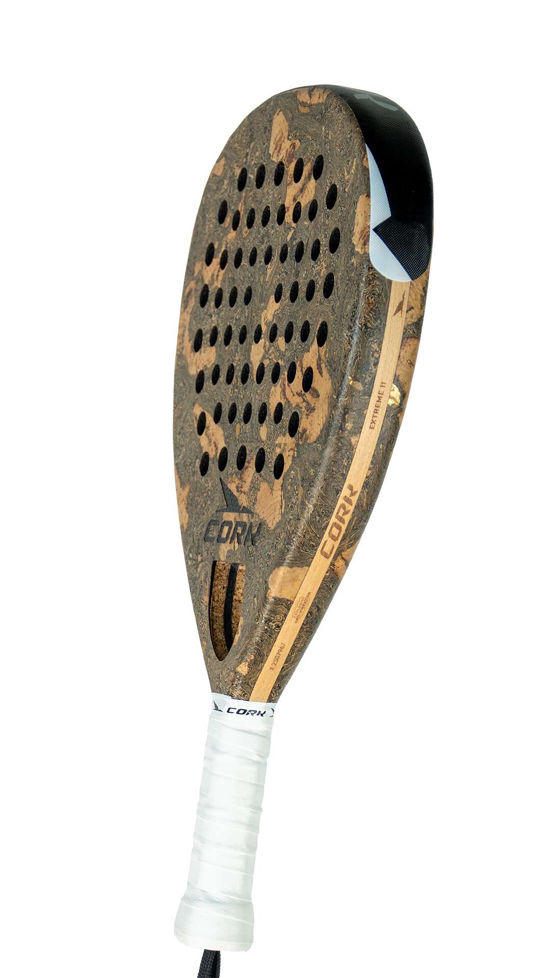 Cork Padel Racket Extreme Black II + FREE Thermobag