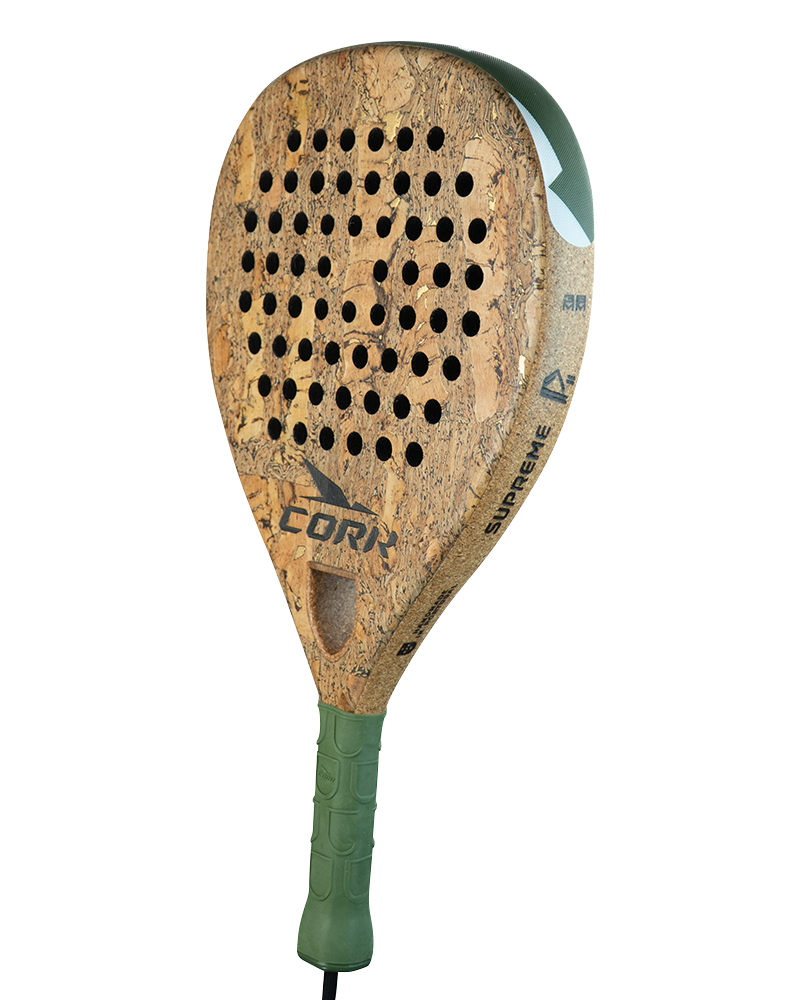 Cork Padel Racket Supreme Power II + FREE Thermobag