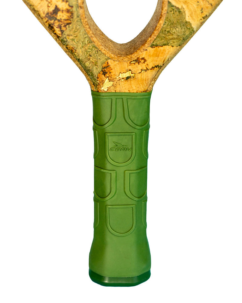 Cork Padel Racket Extreme Green + FREE Thermobag