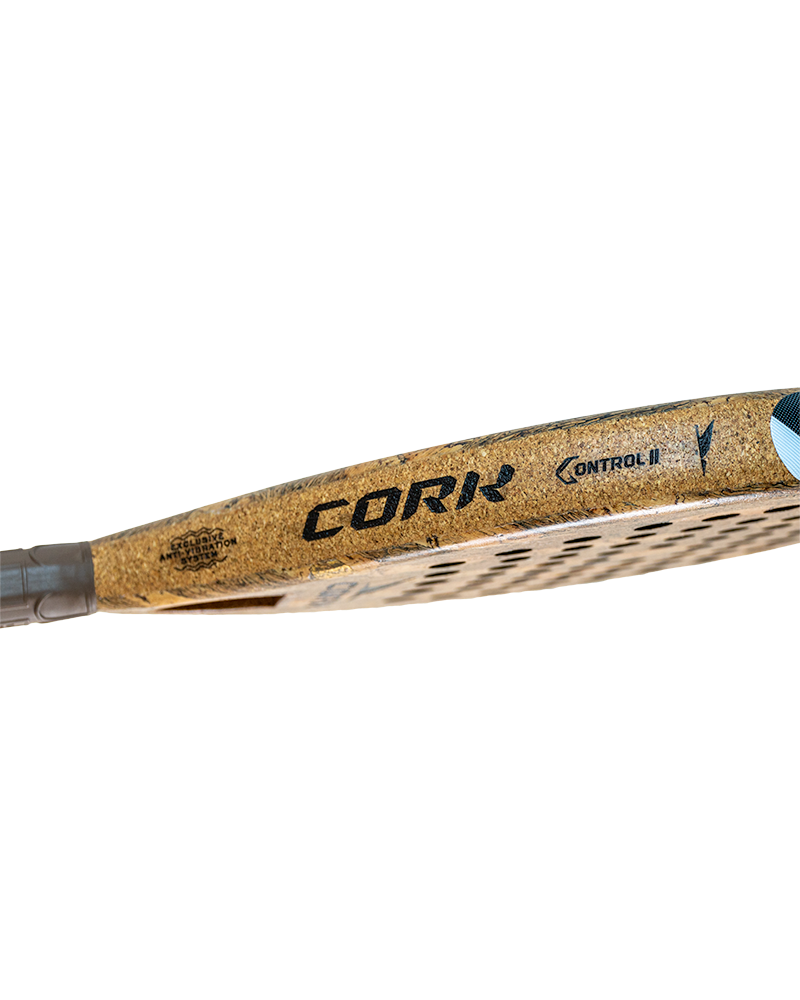 Cork Padel Racket Premium Control II + FREE Thermobag